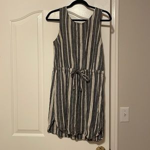 Navy striped old navy dress
